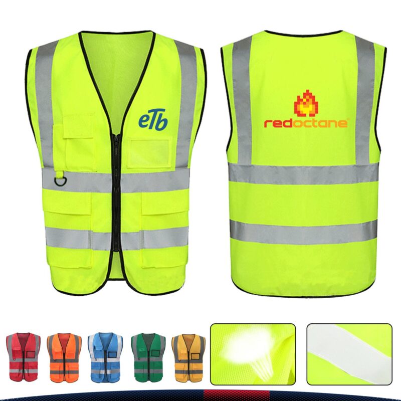 Custom Adult Reflective Safety Vest