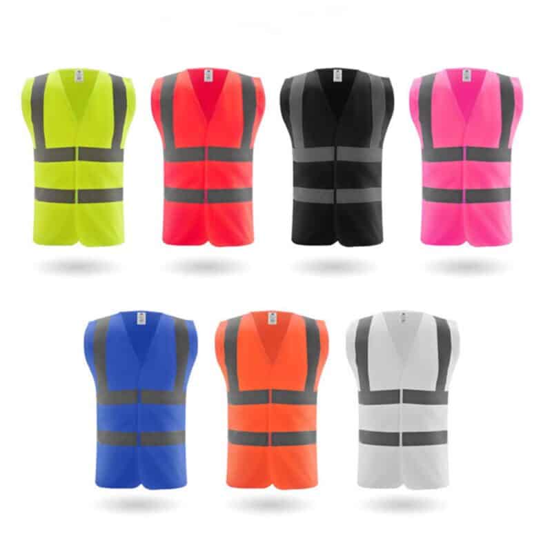Custom High Visibility Reflective Safety Vest - 5