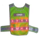 Custom LED Reflective Safety Vest