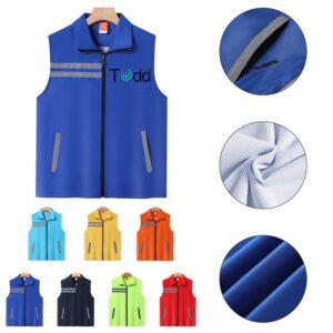 Custom Polyester Reflective Safety Vest