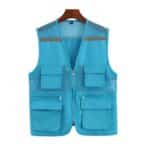 Custom Mesh Reflective Safety Vest With Pockets - 5