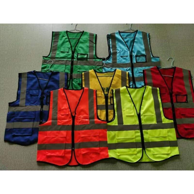 Custom Dark-Night Reflective Safety Vest - 2