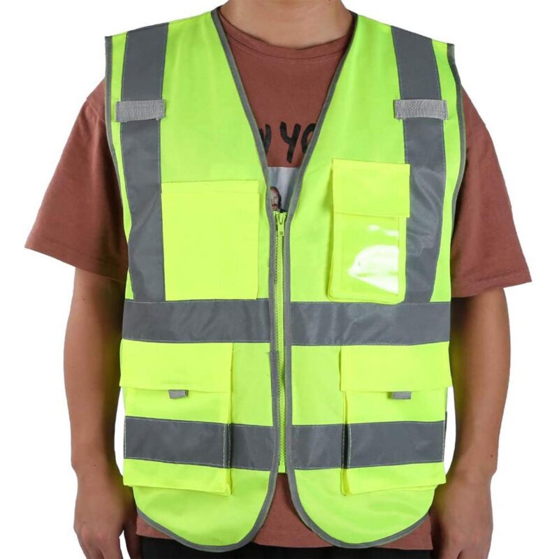 Custom Dark-Night Reflective Safety Vest - 3
