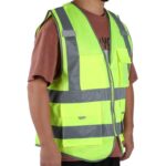 Custom Dark-Night Reflective Safety Vest - 6