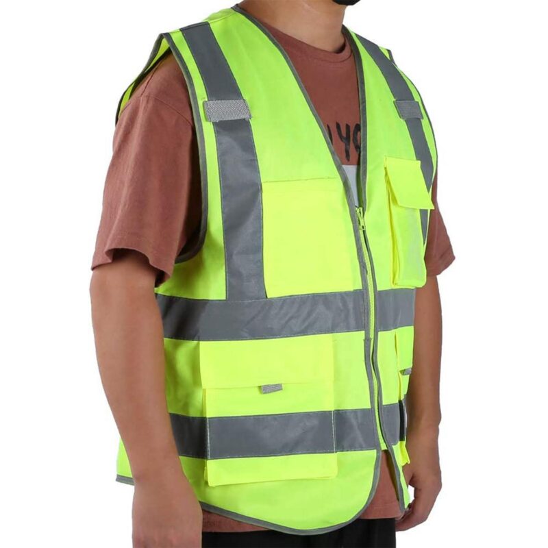 Custom Dark-Night Reflective Safety Vest - 6