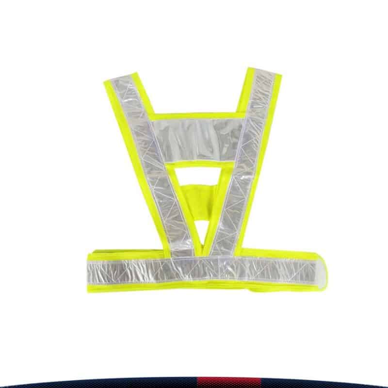 Custom V-Shaped Reflective Safety Vest - 1