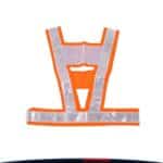 Custom V-Shaped Reflective Safety Vest - 2
