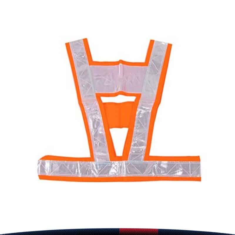 Custom V-Shaped Reflective Safety Vest - 2