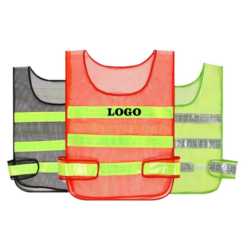 Custom Adult Reflective Safety Vest - 3