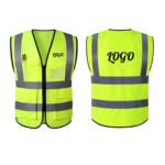 Custom High Visibility Reflective Safety Vest