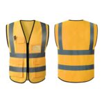 Custom High Visibility Reflective Safety Vest - 3