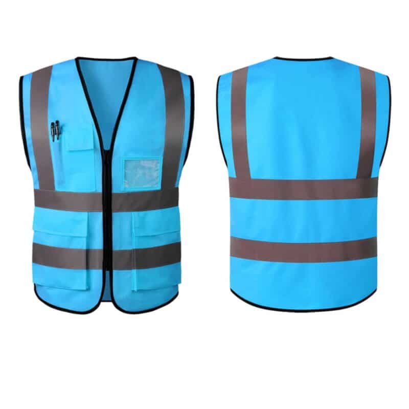 Custom High Visibility Reflective Safety Vest - 5