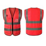 Custom High Visibility Reflective Safety Vest - 6