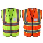 Custom High Visibility Reflective Safety Vest - 1