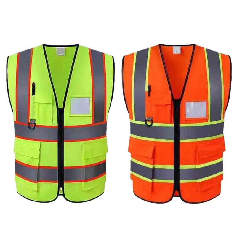 Custom High Visibility Reflective Safety Vest - 1