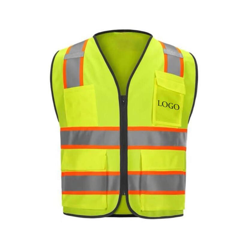 Custom High Visibility Reflective Safety Vest