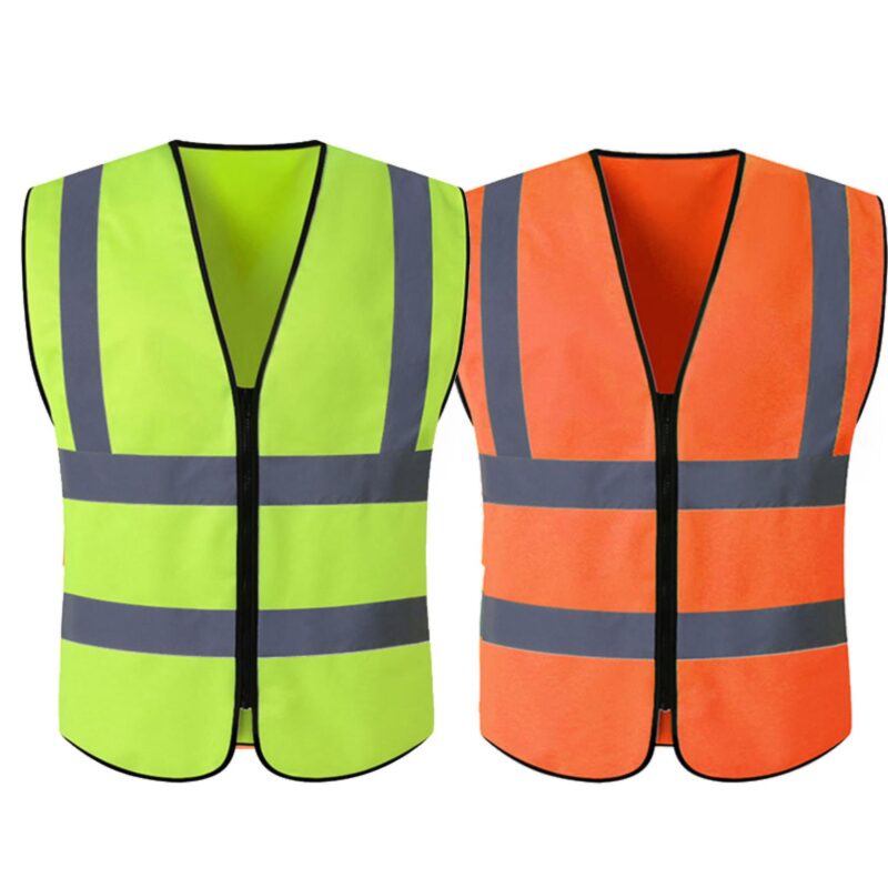 Reflective-Safety-Vest-SJMG0340 Custom Reflective Safety Vest