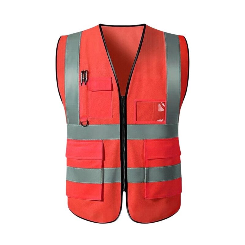 High-Visibility-Reflective-Safety-Vest-with-Pocket-JASPJ140-2 -3
