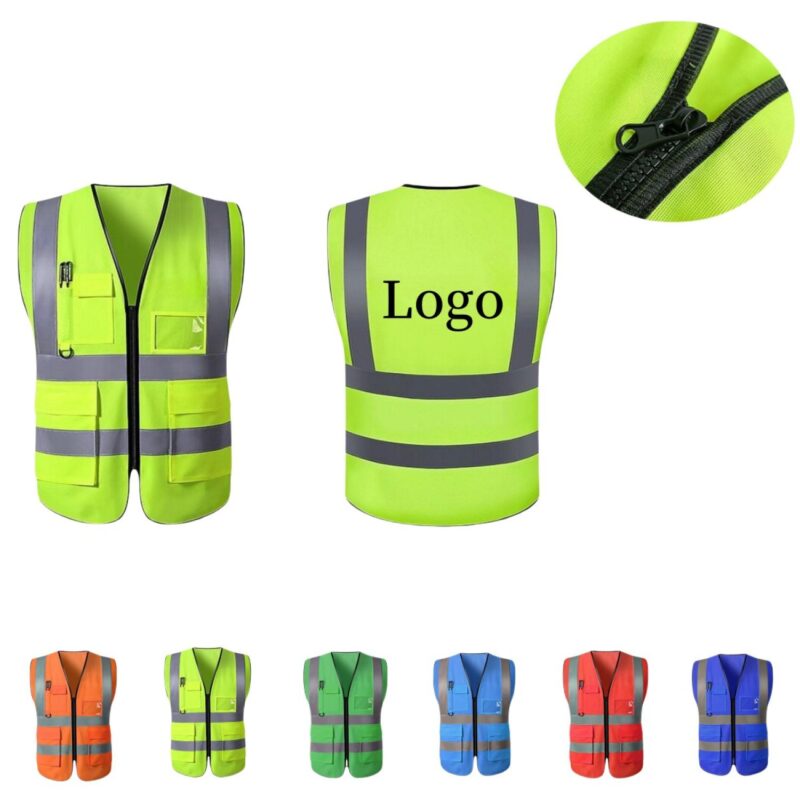 High-Visibility-Reflective-Safety-Vest-with-Pocket-JASPJ140 -1