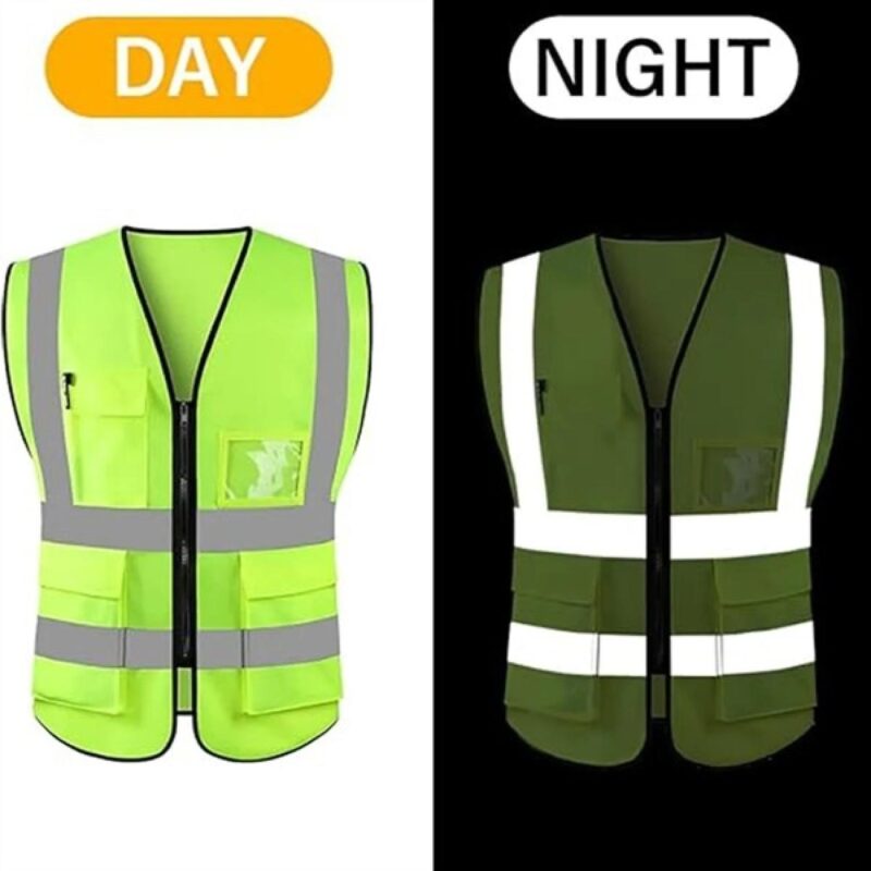 Custom Standards High Visibility Reflective Safety Vest - 2