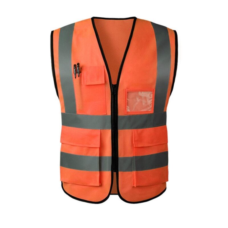 Custom Standards High Visibility Reflective Safety Vest - 8
