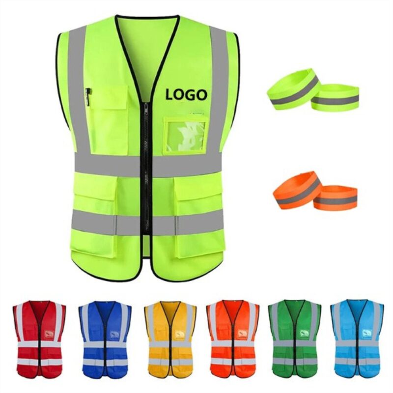 Standards-High-Visibility-Reflective-Safety-Vest-GTRA0123 Custom Standards High Visibility Reflective Safety Vest