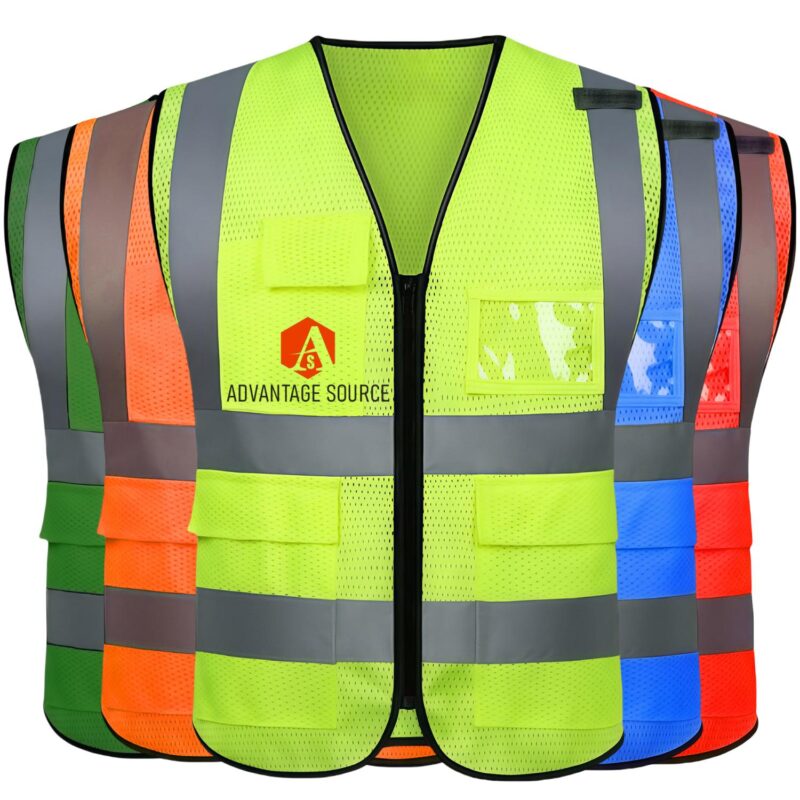 Custom Mesh Reflective Safety Vest Class 2