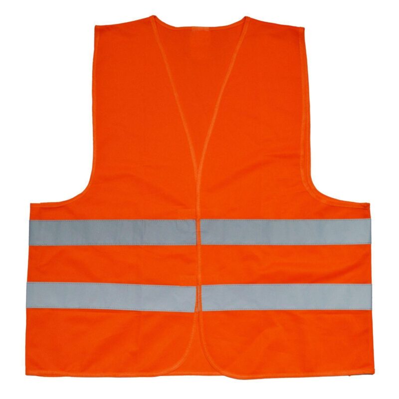 Custom VISIPRO Unisex Hook & Loop Reflective Safety Vest with Bands - 5