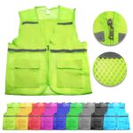 Custom Mesh Fabric Reflective Safety Vest For Work And Public Events - 1