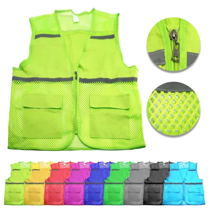 Custom Mesh Fabric Reflective Safety Vest For Work And Public Events - 1