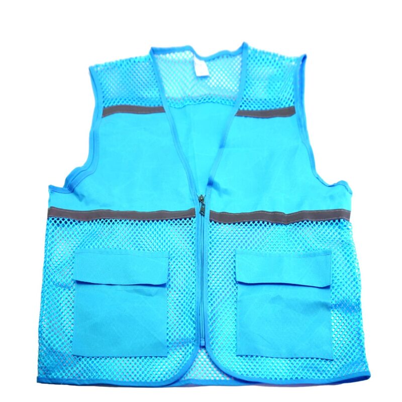 Custom Mesh Fabric Reflective Safety Vest For Work And Public Events - 3