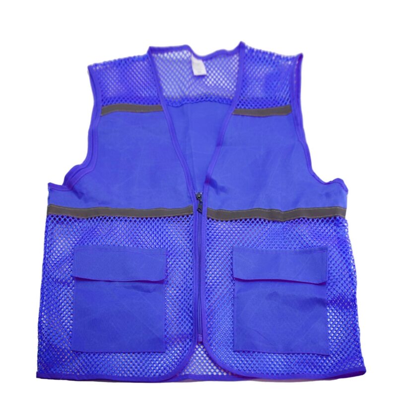Custom Mesh Fabric Reflective Safety Vest For Work And Public Events - 5