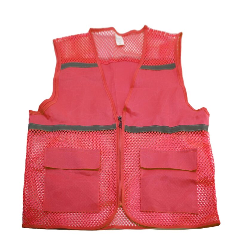 Custom Mesh Fabric Reflective Safety Vest For Work And Public Events - 7