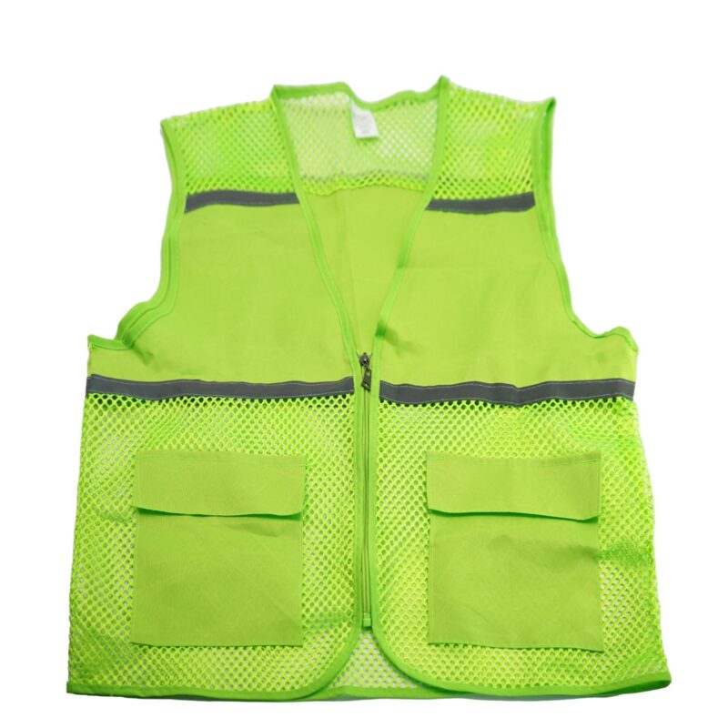Custom Mesh Fabric Reflective Safety Vest For Work And Public Events - 9