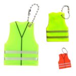Custom Reflective Safety Vest Keychain - 1
