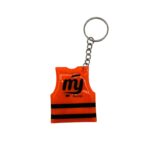 Custom Reflective Safety Vest Keychain - 2