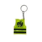 Custom Reflective Safety Vest Keychain - 3