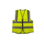 Custom Zipper Multi Pocket Reflective Safety Vest Workwear - 1