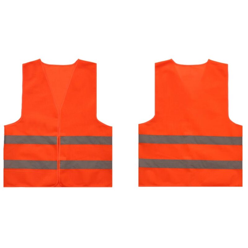 Custom High Visibility Reflective Safety Vest - 1