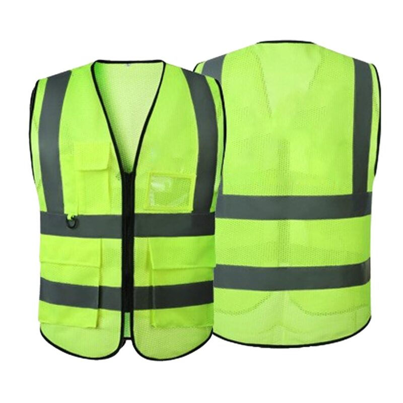 Custom ANSI High-Visibility Reflective Safety Vest - 1