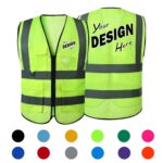Custom ANSI High-Visibility Reflective Safety Vest