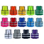 Custom ANSI High-Visibility Reflective Safety Vest - 3