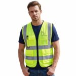 Custom Custom High Visibility Multi-Pocket Reflective Safety Vest - 1