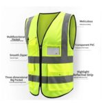 Custom Custom High Visibility Multi-Pocket Reflective Safety Vest - 2