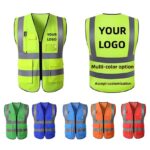 Custom High Visibility Reflective Safety Vest