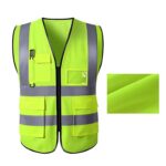 Custom High Visibility Reflective Safety Vest - 4