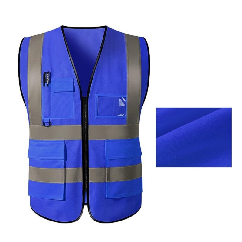 Custom High Visibility Reflective Safety Vest - 5
