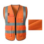 Custom High Visibility Reflective Safety Vest - 7