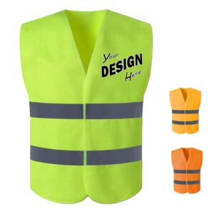 Custom Lightweight Custom Reflective Safety Vest