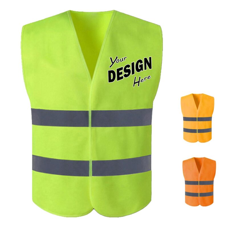 Custom Lightweight Custom Reflective Safety Vest